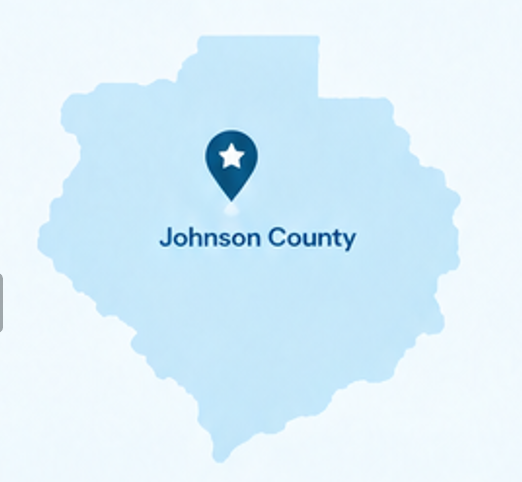 Authur Law Home Health Services in Johnson County, TX Map