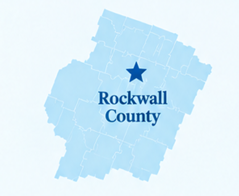 Authur Law Home Health Services in Rockwall County, TX Map